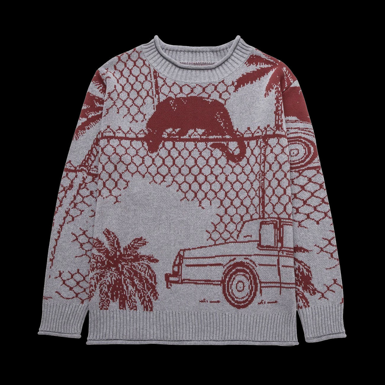 Honor The Gift Jungle Knit Sweater (Stone)