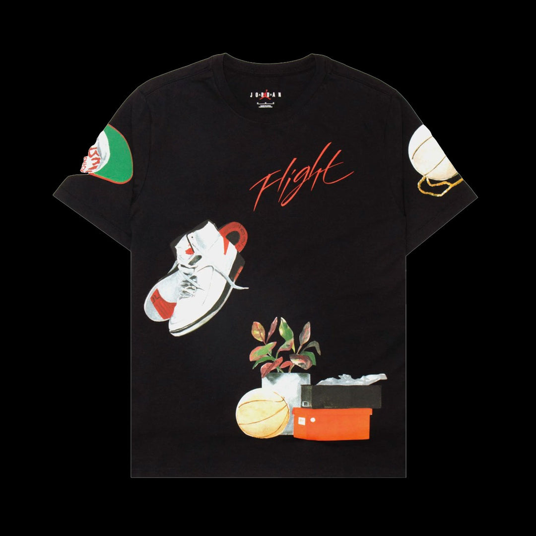 Jordan MJ Flight Artist Graphic T-Shirt (Black)