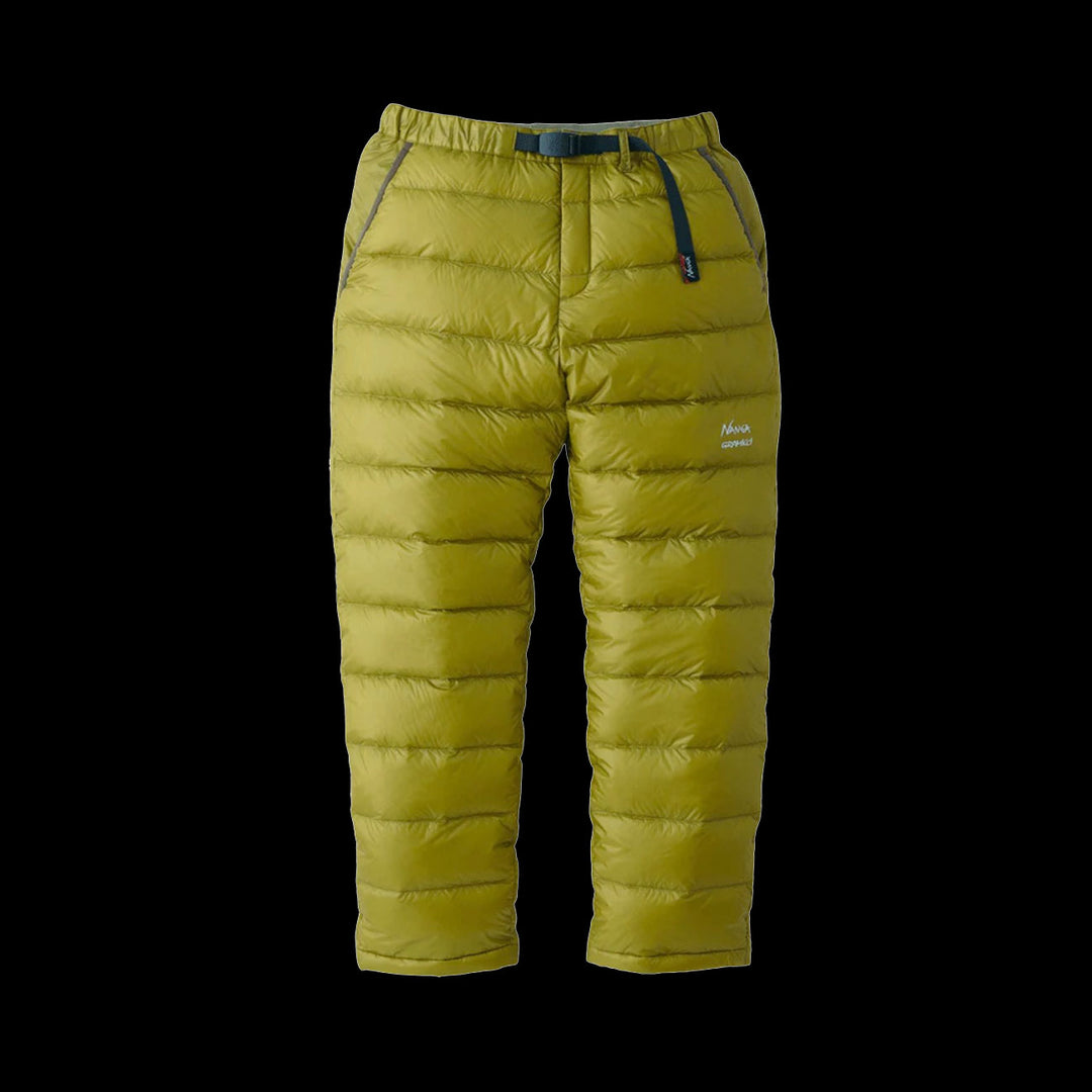 Gramicci UL Portable Down Pants (Lime)