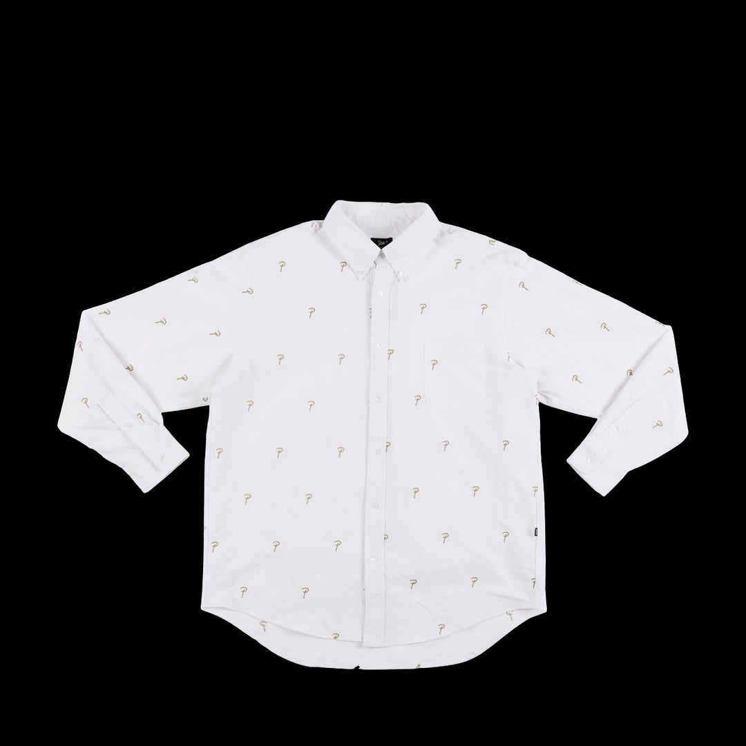 Patta Oxford Long Sleeve Shirt (White)