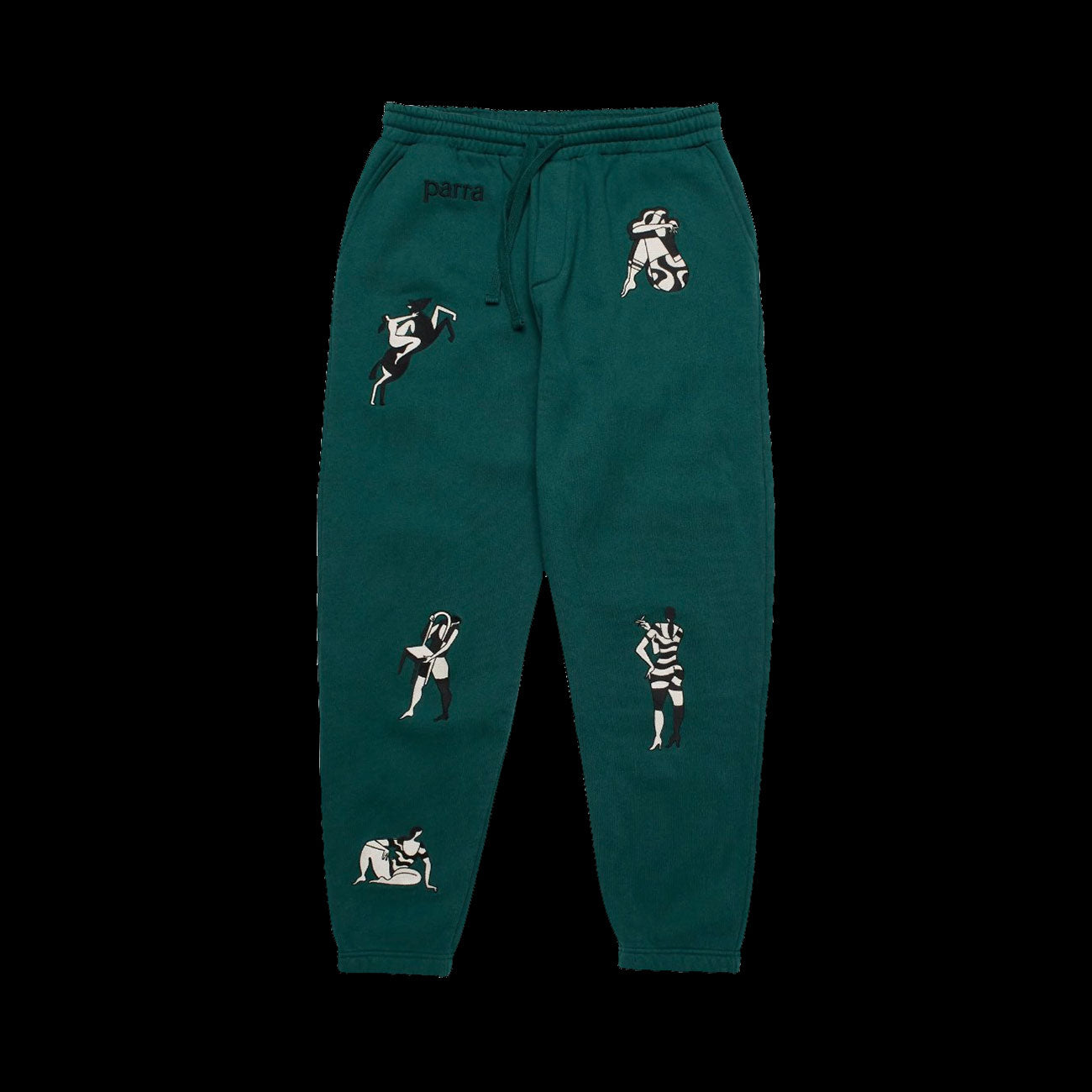 By Parra Life Experience Sweatpants (Pine Green)