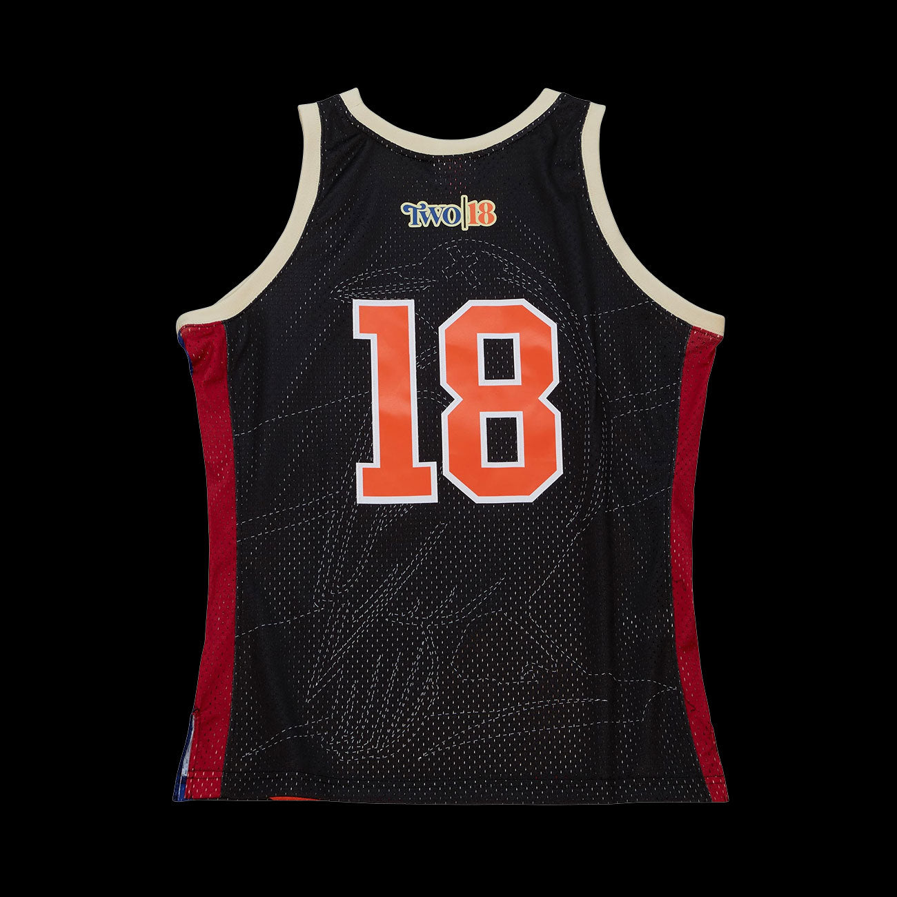 Mitchell & Ness x Two18 Detroit Pistons Jersey (Black)