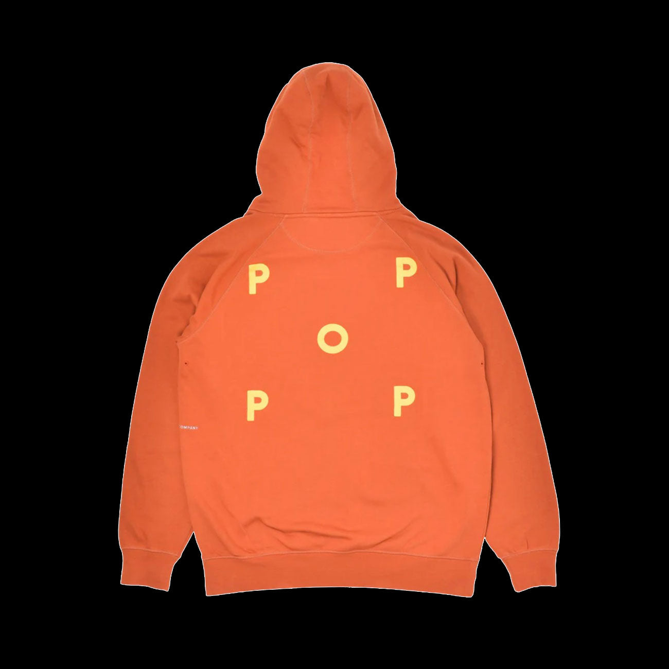 Pop Trading Company Logo Hooded Sweatshirt (Cinnamon Stick)
