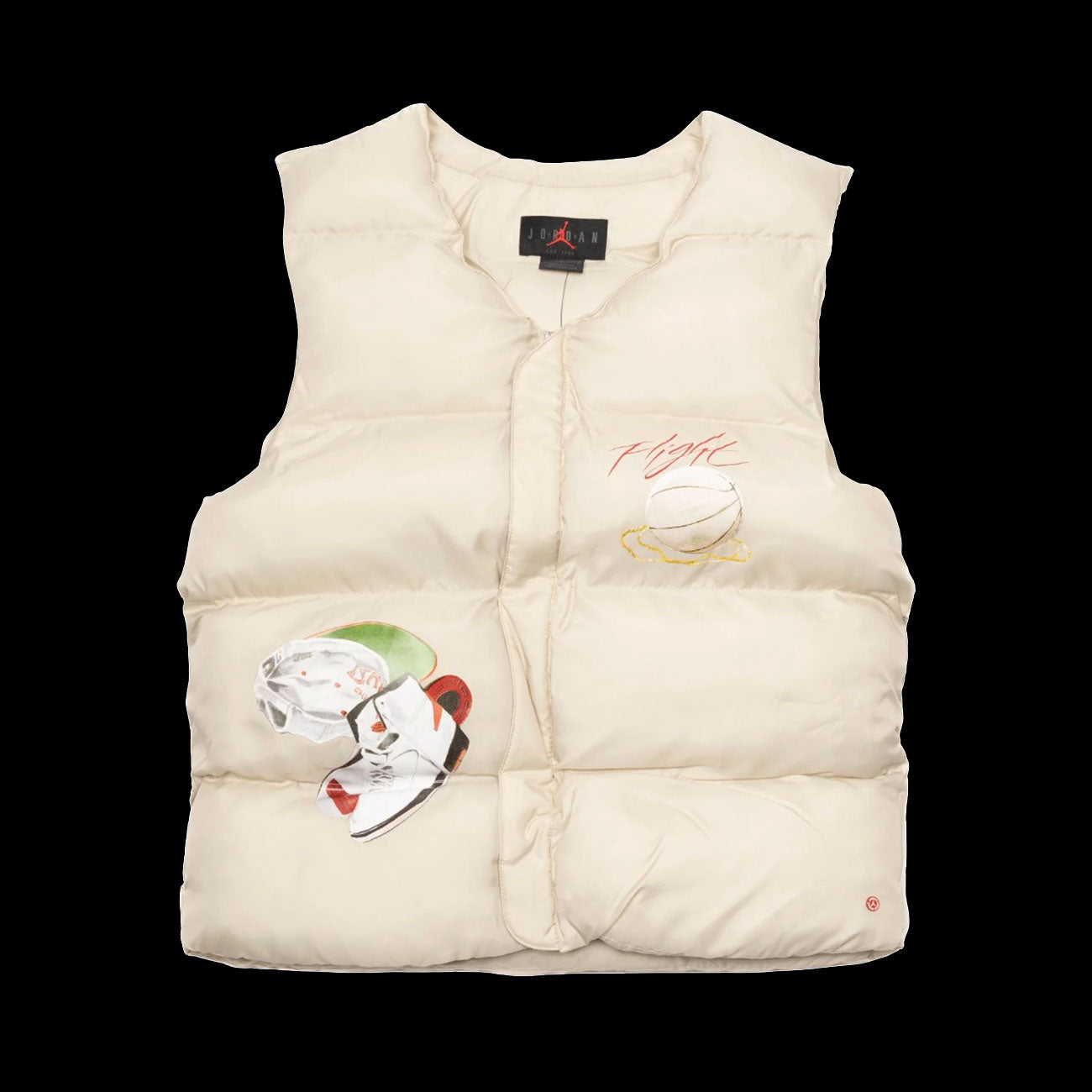 Jordan Artist Series By Jacob Rochester Vest (Rattan/University Red)