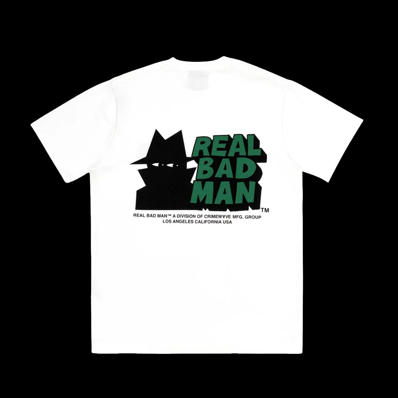 Real Bad Man Classic Watch SS Tee (White)