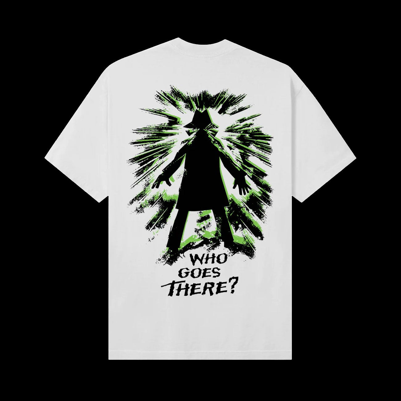 Real Bad Man Who Goes There SS T-Shirt (White)