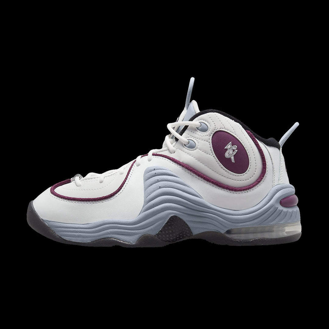 WMNS Air Penny II (Summit White/Rosewood-Wolf Grey-Black)